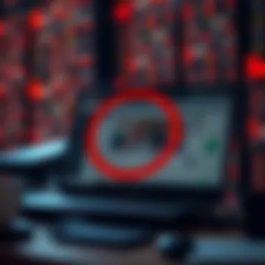 Illustration showcasing methods to access blocked websites