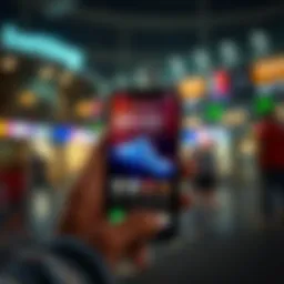 Illustration depicting the importance of app downloads in today's digital age