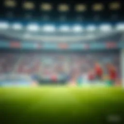 A visual representation of Asian handicap betting concept