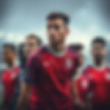 A collage of key players from Athletico Paranaense
