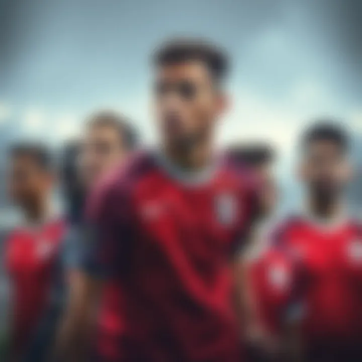 A collage of key players from Athletico Paranaense