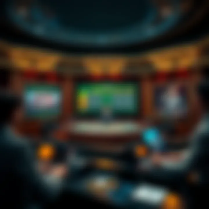 User-friendly interface of a live dealer casino platform