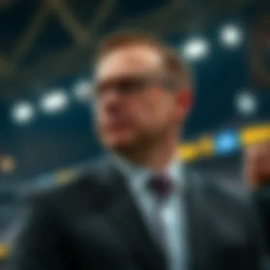 Trends in betting odds for candidates