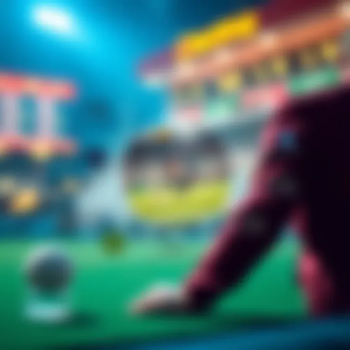 Illustration showcasing various betting strategies