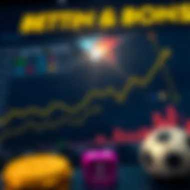 Graph showing betting trends related to bonuses