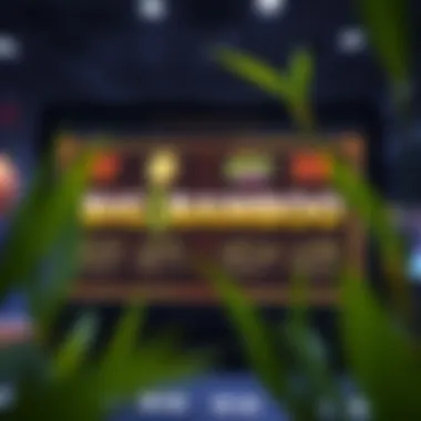 Strategic tips for winning at Big Bamboo slot displayed on a digital interface