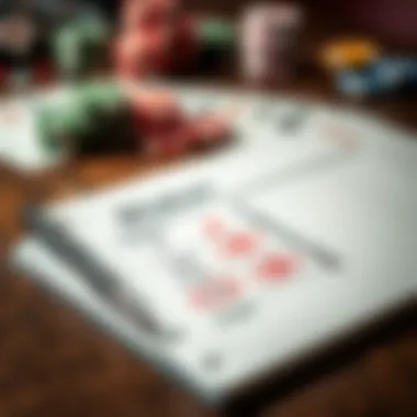 Comprehensive Blackjack Strategies Overview An overview of Blackjack strategies on a notepad