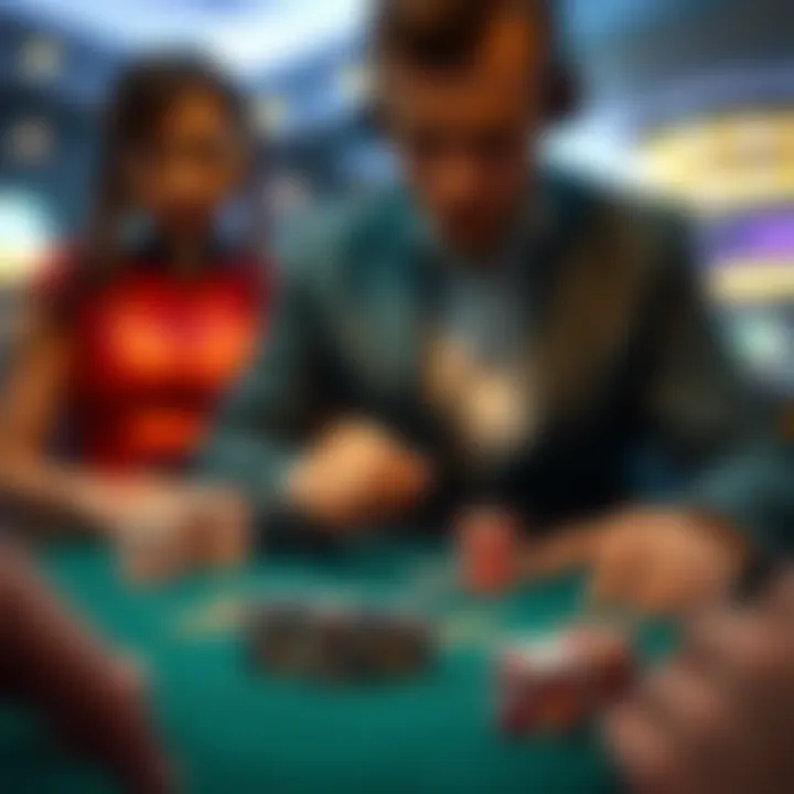 Psychological elements of casino holdem