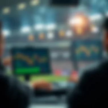 Strategic Betting Insights Illustration of strategic betting analysis tools