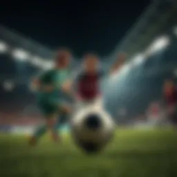 Analysis of a football match resulting in a draw