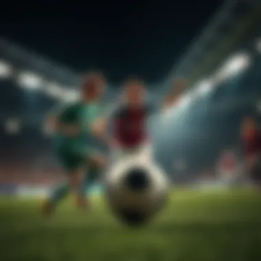 Analysis of a football match resulting in a draw