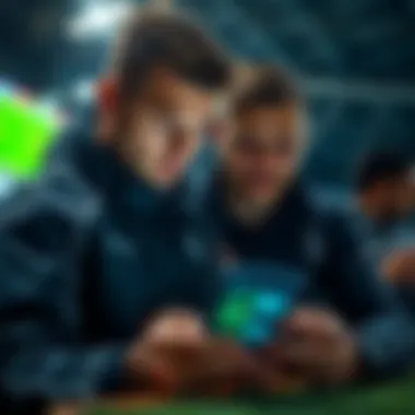 Analyzing betting strategies on a mobile app