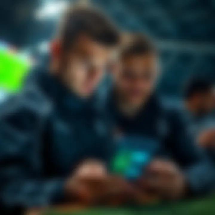 Analyzing betting strategies on a mobile app