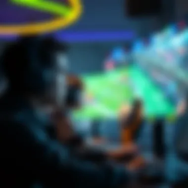 The User Experience in Online Gaming A user enjoying an immersive online gaming experience