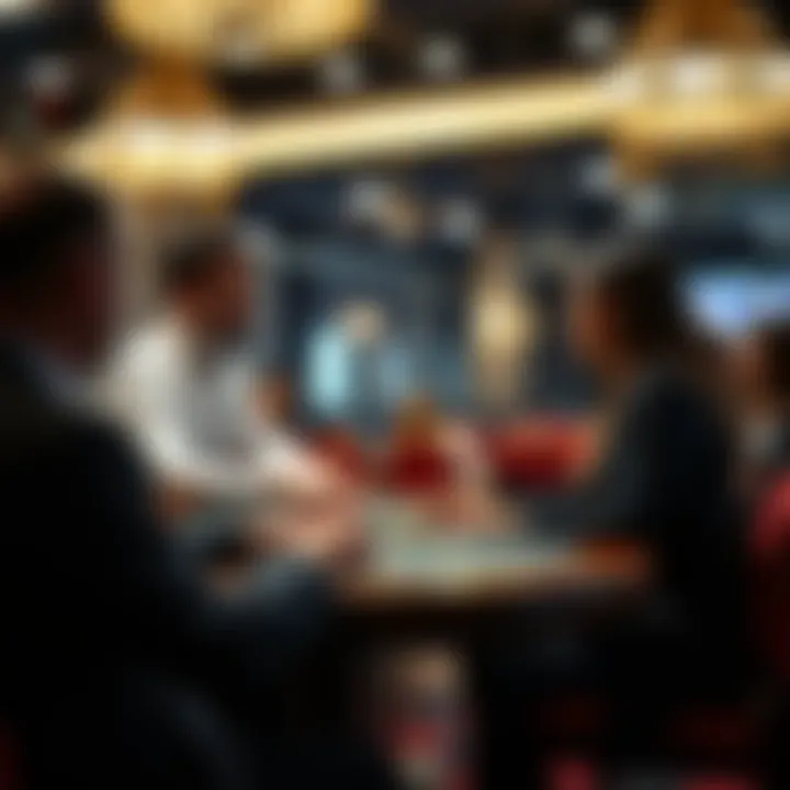Engaging interaction between players and live dealer