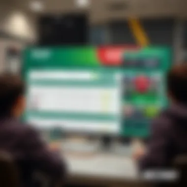 User-friendly betting portal interface