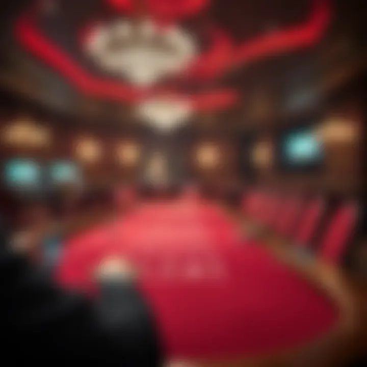 An immersive gaming experience in live baccarat