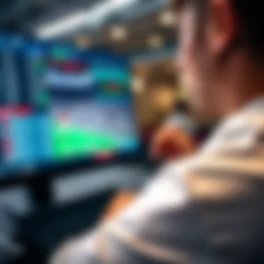 User interface showcasing an engaging online betting experience