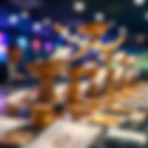 Conceptual representation of money flow in betting