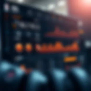 A detailed overview of an NBA analytics dashboard displaying player statistics and performance metrics.