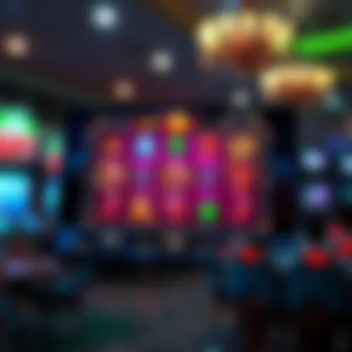 Exploring Advanced Features in Casino Slots Innovative casino slot interface showcasing advanced features