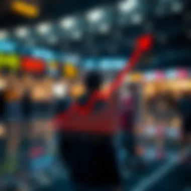 Graph showing market impact of betting incidents