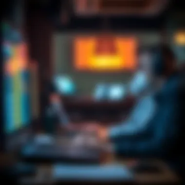 Conceptual illustration of trust issues in online betting