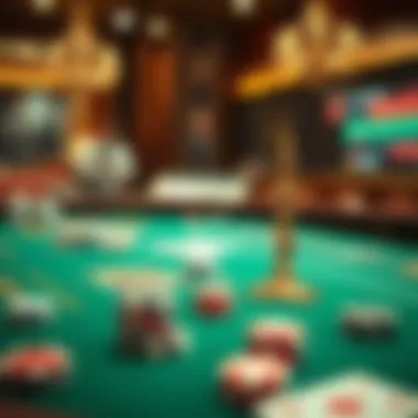 A visual representation of legal considerations in online casinos