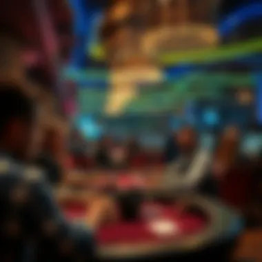 Players enjoying a live dealer game