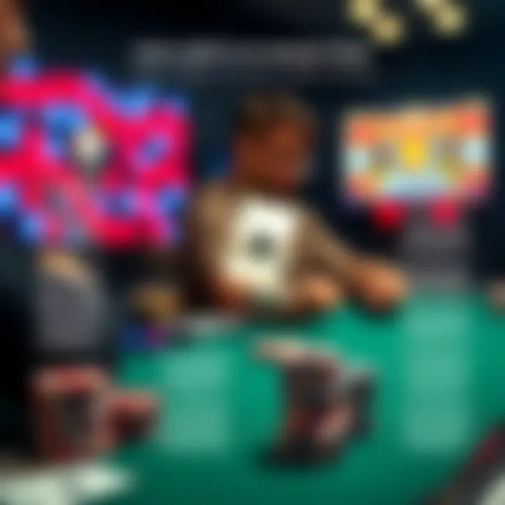 An infographic displaying the legal landscape of online poker