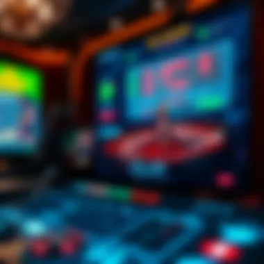 A digital interface displaying user engagement and experience in online roulette.