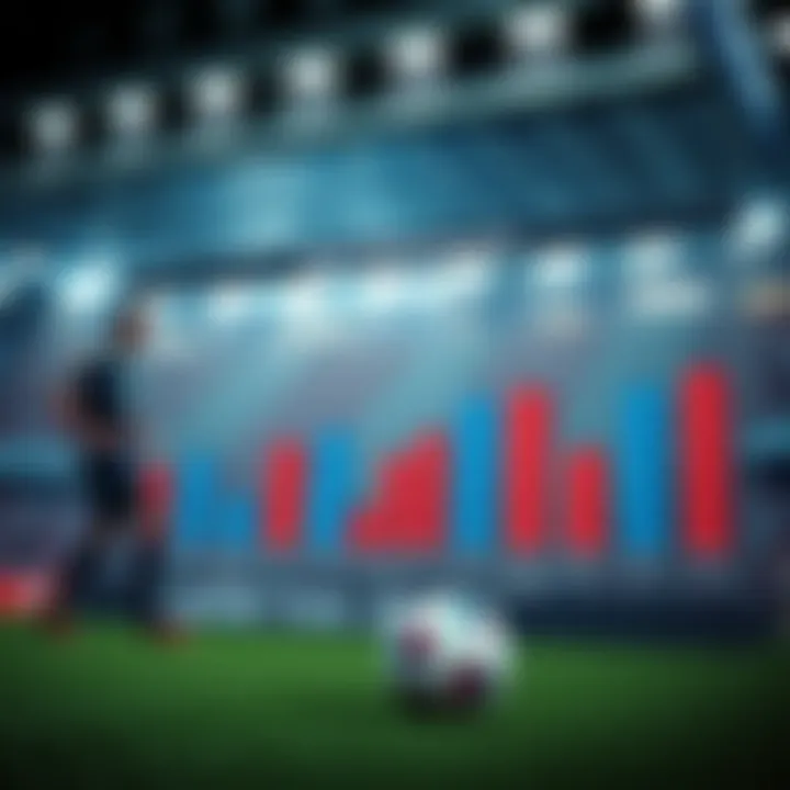 Statistical analysis graph showing team performance