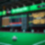 Illustration of a betting platform interface