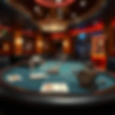 Exciting real-time blackjack table setup