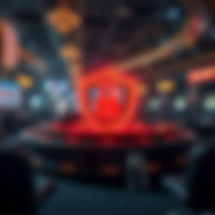 A secure online platform symbolizing safety in gambling