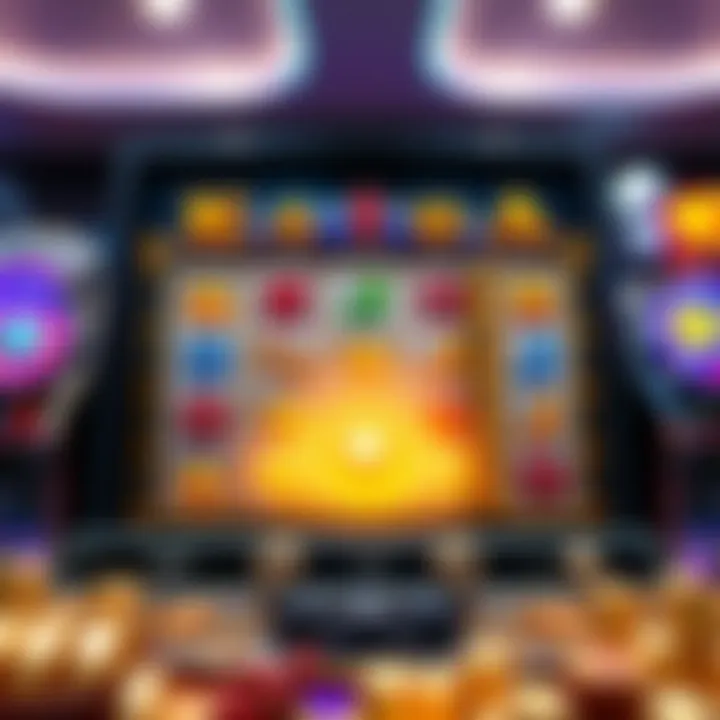 A strategic layout of slot game mechanics demonstrating various winning strategies.