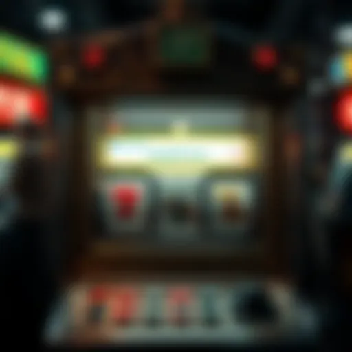 An intricate design of a traditional slot machine reflecting its historical significance.
