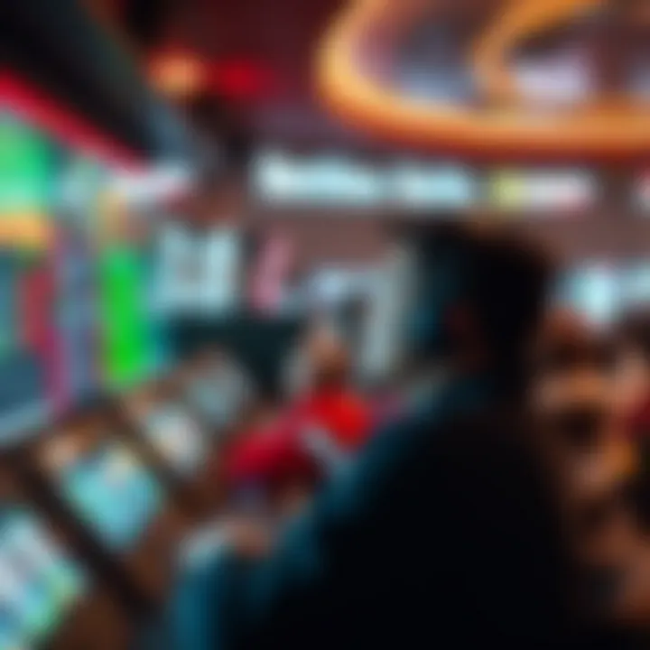 Exciting sports betting atmosphere