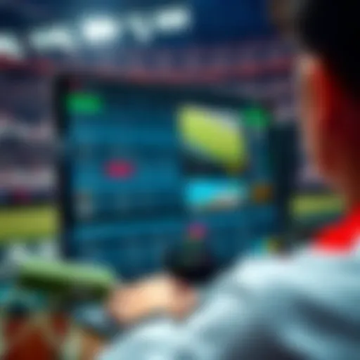 Dynamic online sports betting platform interface