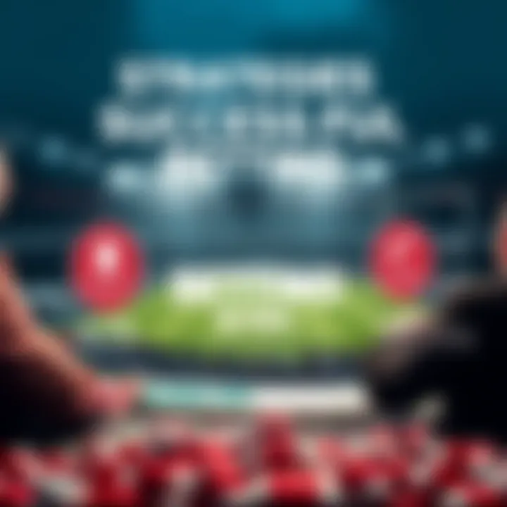 Infographic representing strategies for successful betting