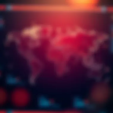 A world map highlighting the global impact of online betting markets.