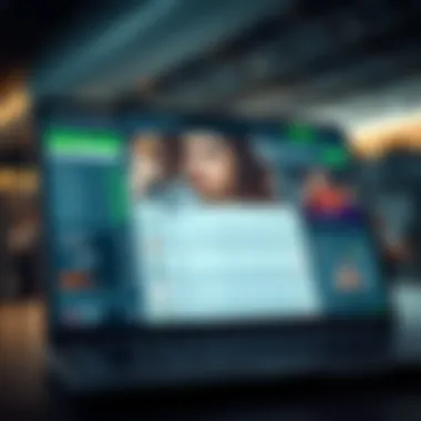 User interface of a betting platform showcasing features.