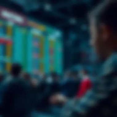 Conceptual visualization of sports betting strategies.