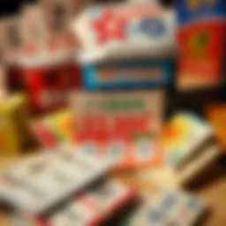 An illustration of lottery tickets from Northern Vietnam